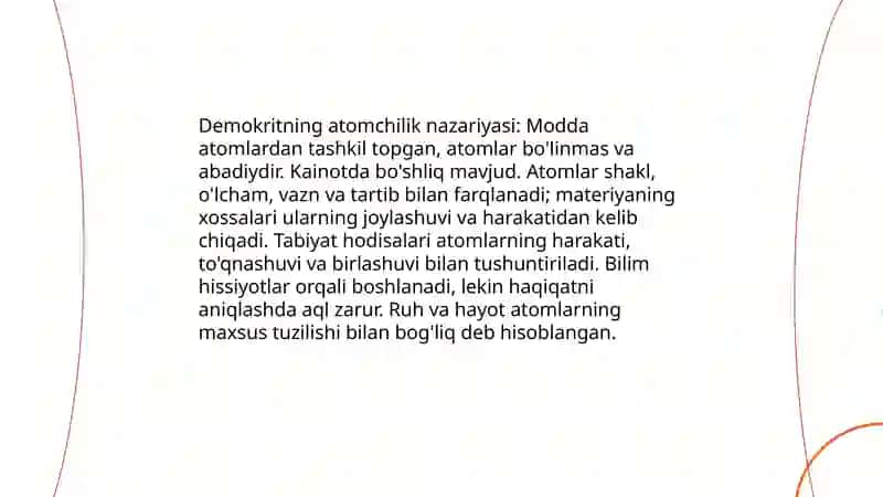 Demokrit va Geraklitning falsafiy qarashlari 3