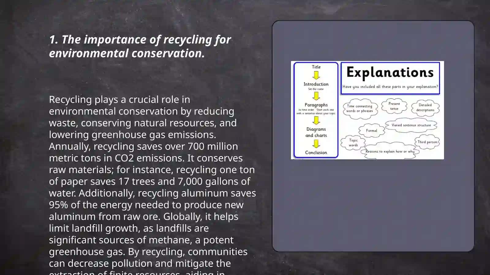 The importance of recycling for environmental conservation 3