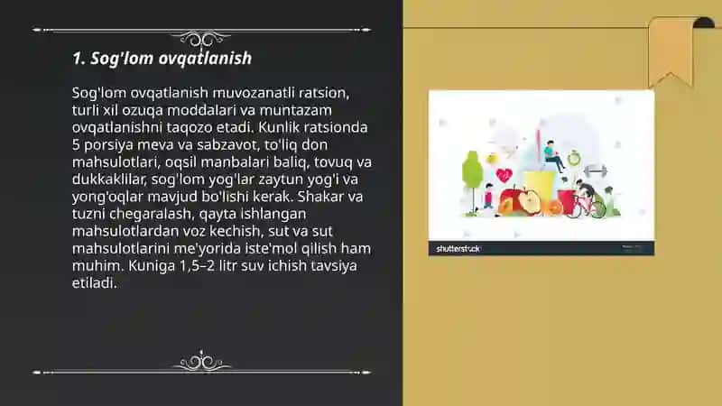 Healthiy lifestyle 3
