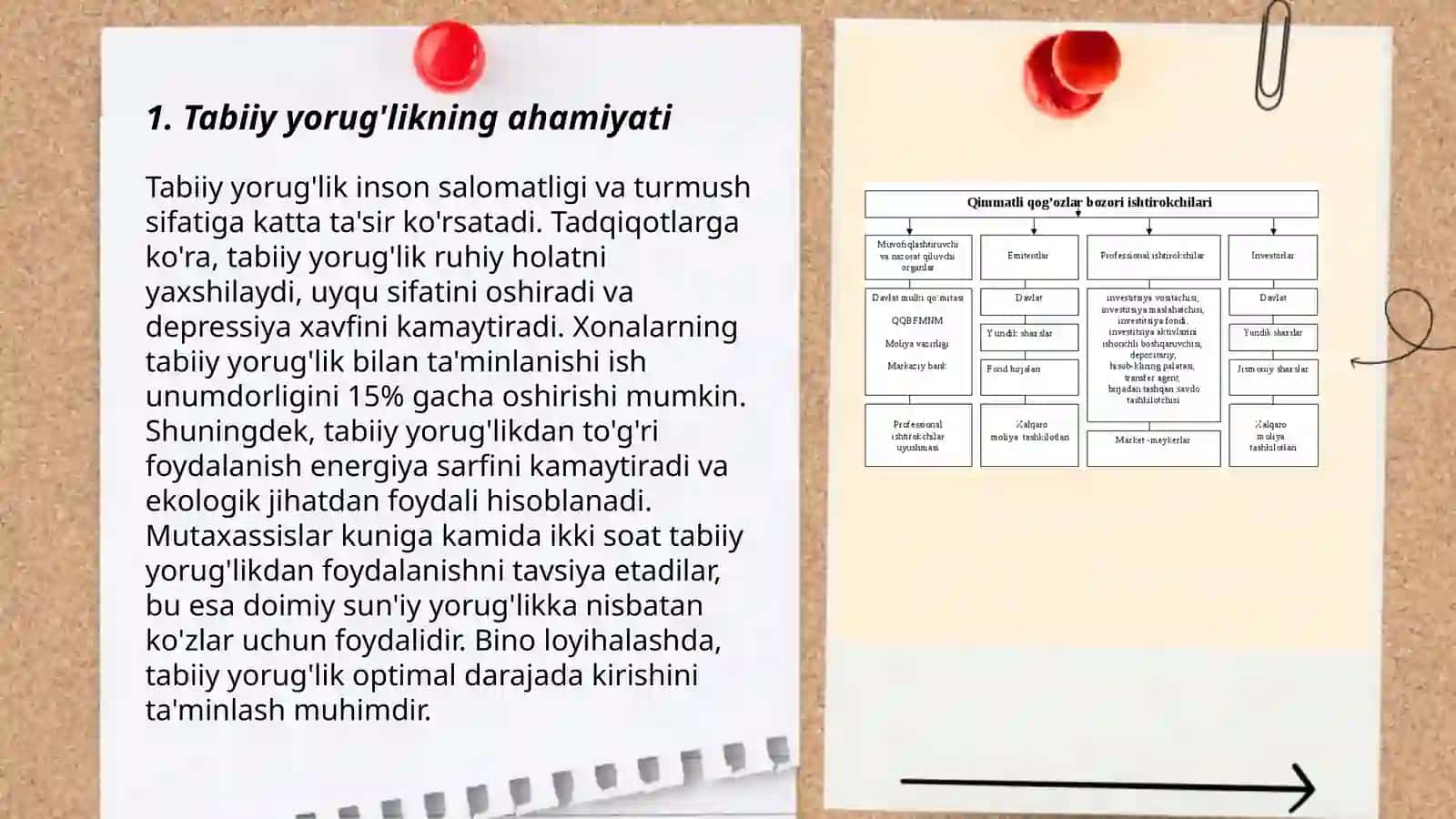 Tabiiy va Sun'iy Yorug'likni hisoblash usullari 3