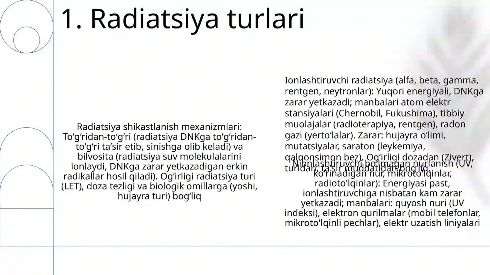 Radiatsion nuqsonlar 3