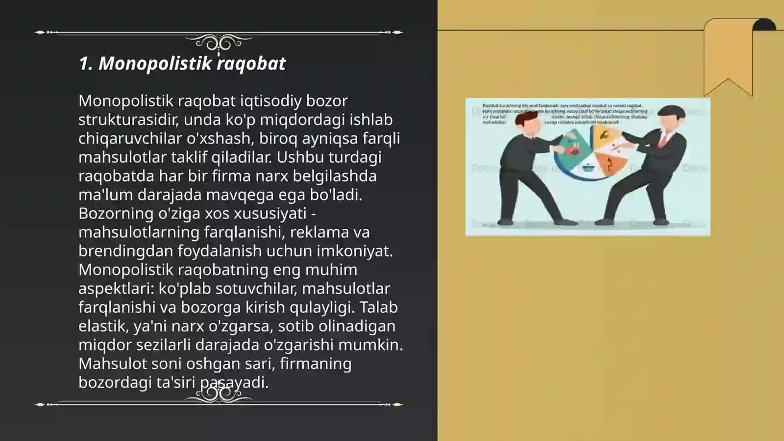 Raqobat shakllari va usullari 3