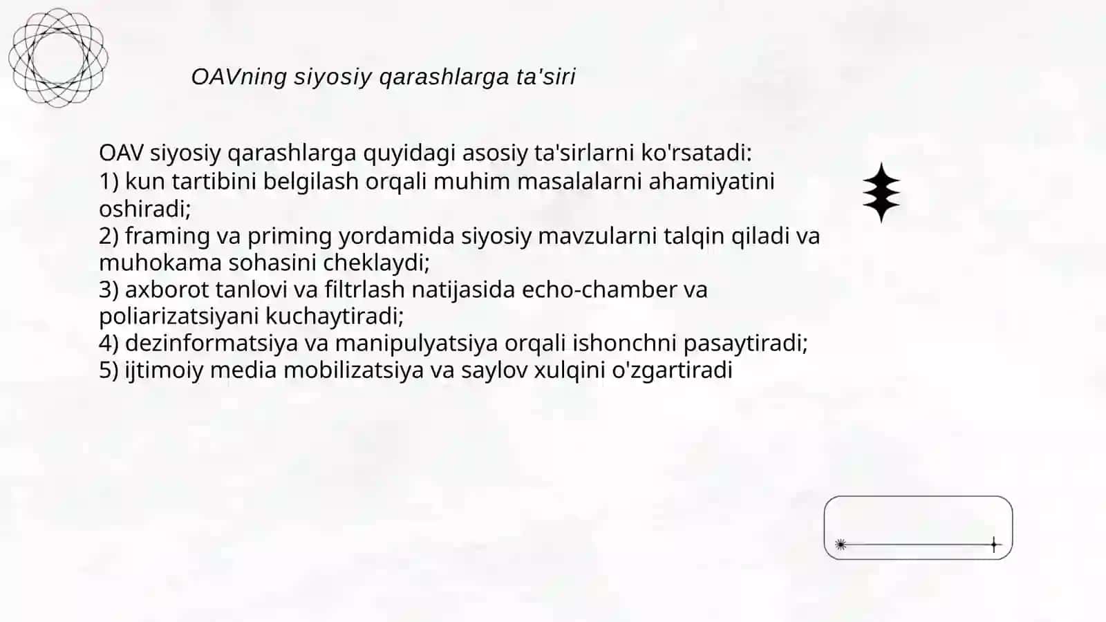 OAVning ijtimoiy ta'sir kuchi 3