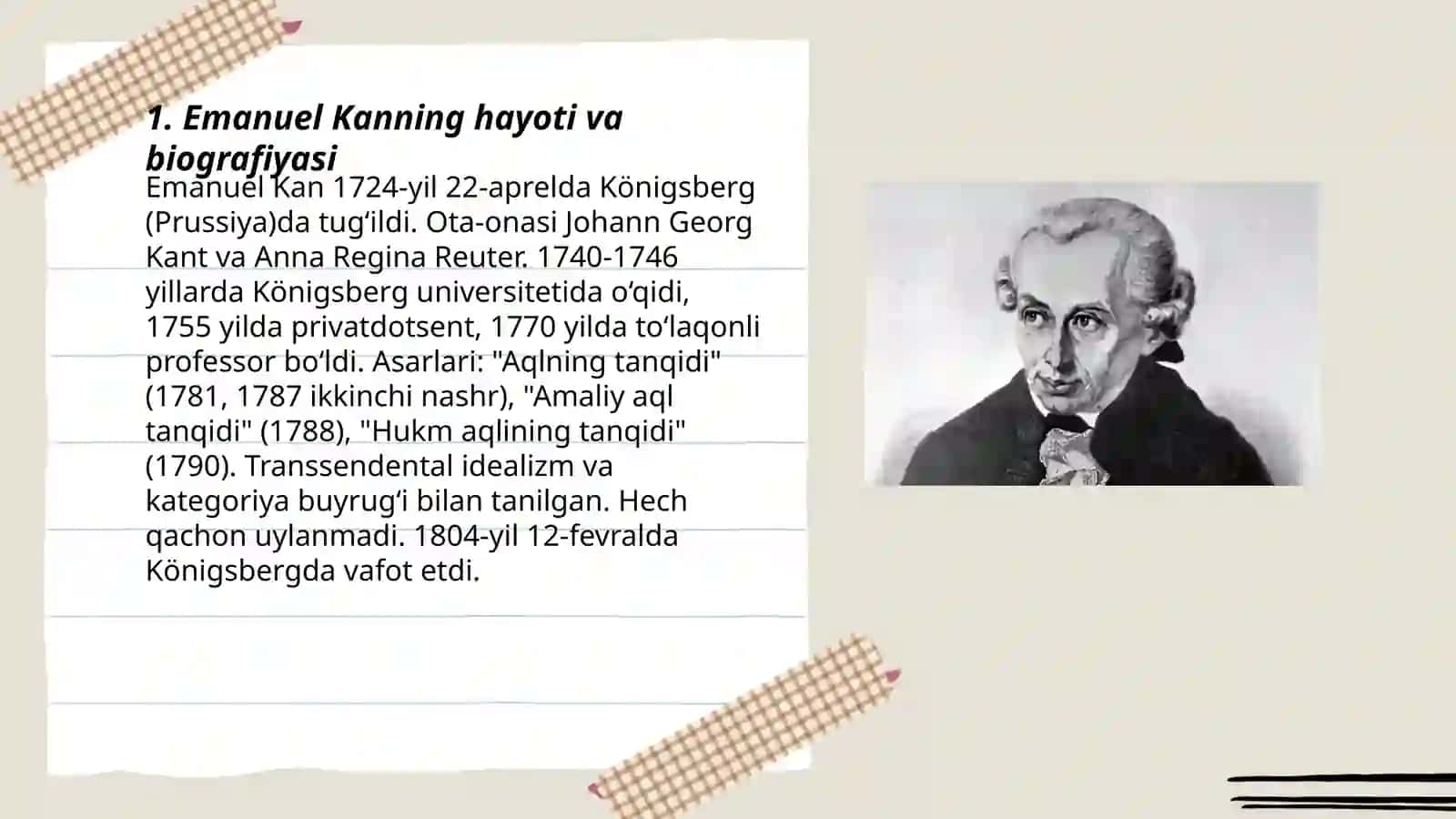 Emanuel Kanning hayoti va biografiyasi 3