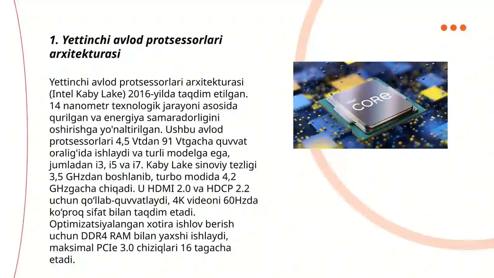 Yettinchi avlod protsessorlari Penteum 4 3