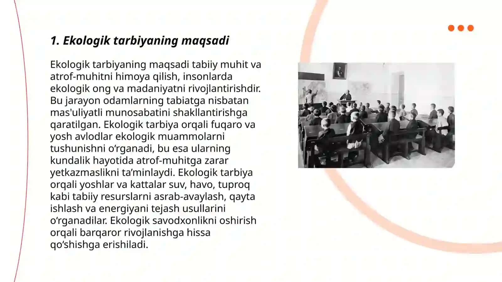 Ekologik tarbiya 3