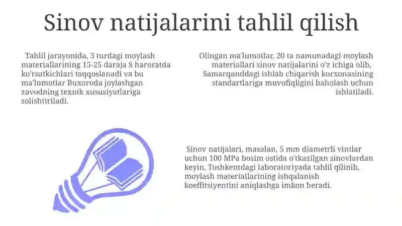 Sifatni baholash va hisobot berish 3