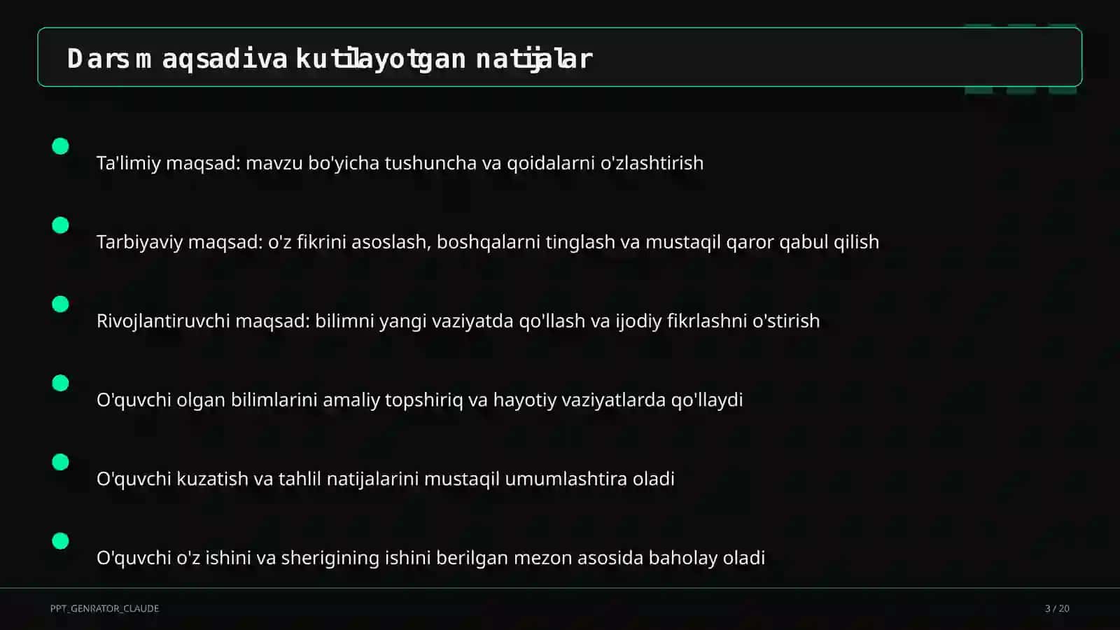 Ildizlar va ratsional ko'rsatkichli daraja (10-sinf) 3