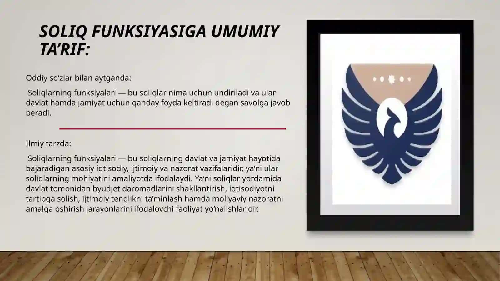 Soliqlarning funksiyalari va ularning tasniflanishi 3
