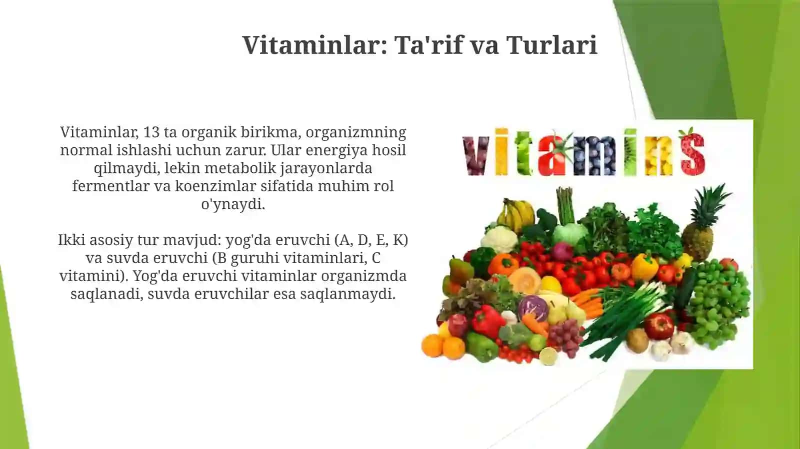 Vitaminlar 3