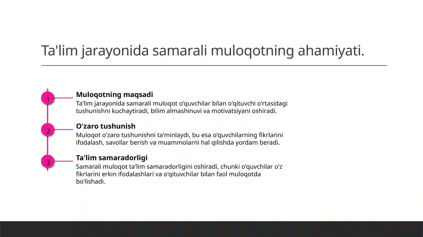Umumiy psixologiyada pedagogik faoliyatda muloqot 3