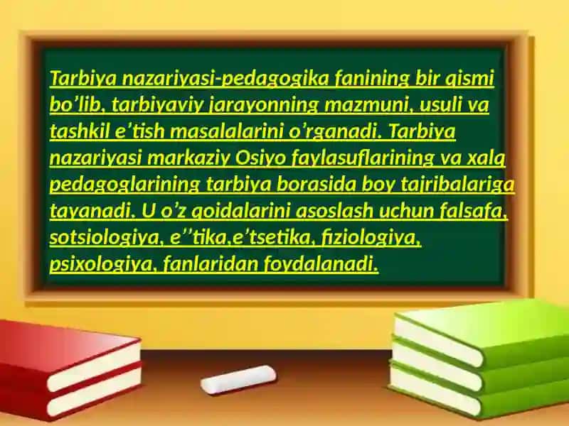 Pedagogik faoliyatda tarbiyat turlari va usullaridan foydalanish imkoniyatlari 3