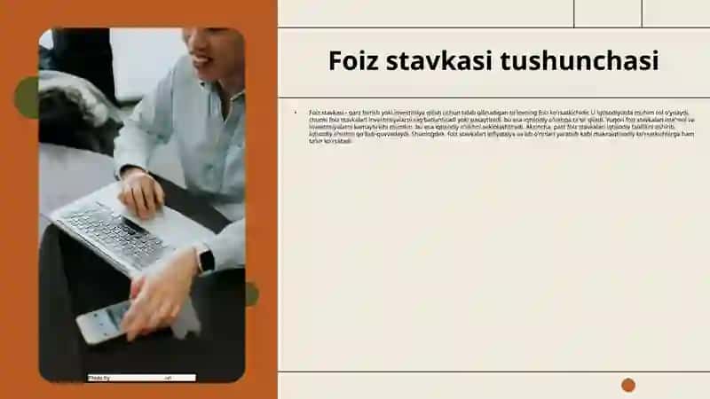 Foiz stavkasi va jamgʻarish 3