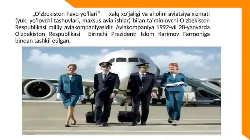 Oʻzbekiston havo yoʻllari & Delta Airlines in USA 3