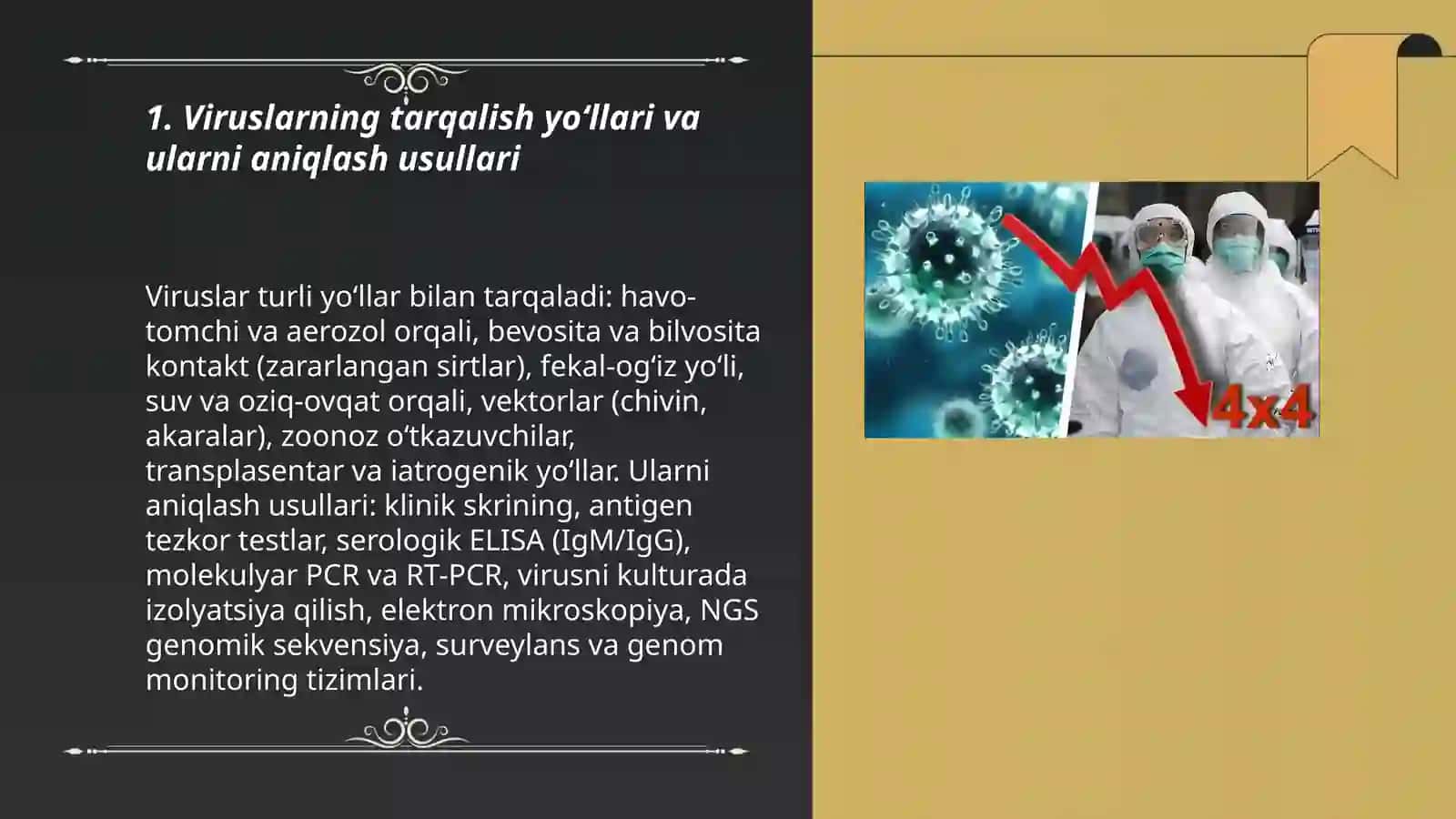 Viruslarning tarqalishi va keltiradigan zararini aniqlash 3