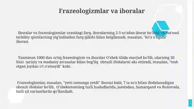 Badiiy asar tilining stilistik xususiyatlari 3