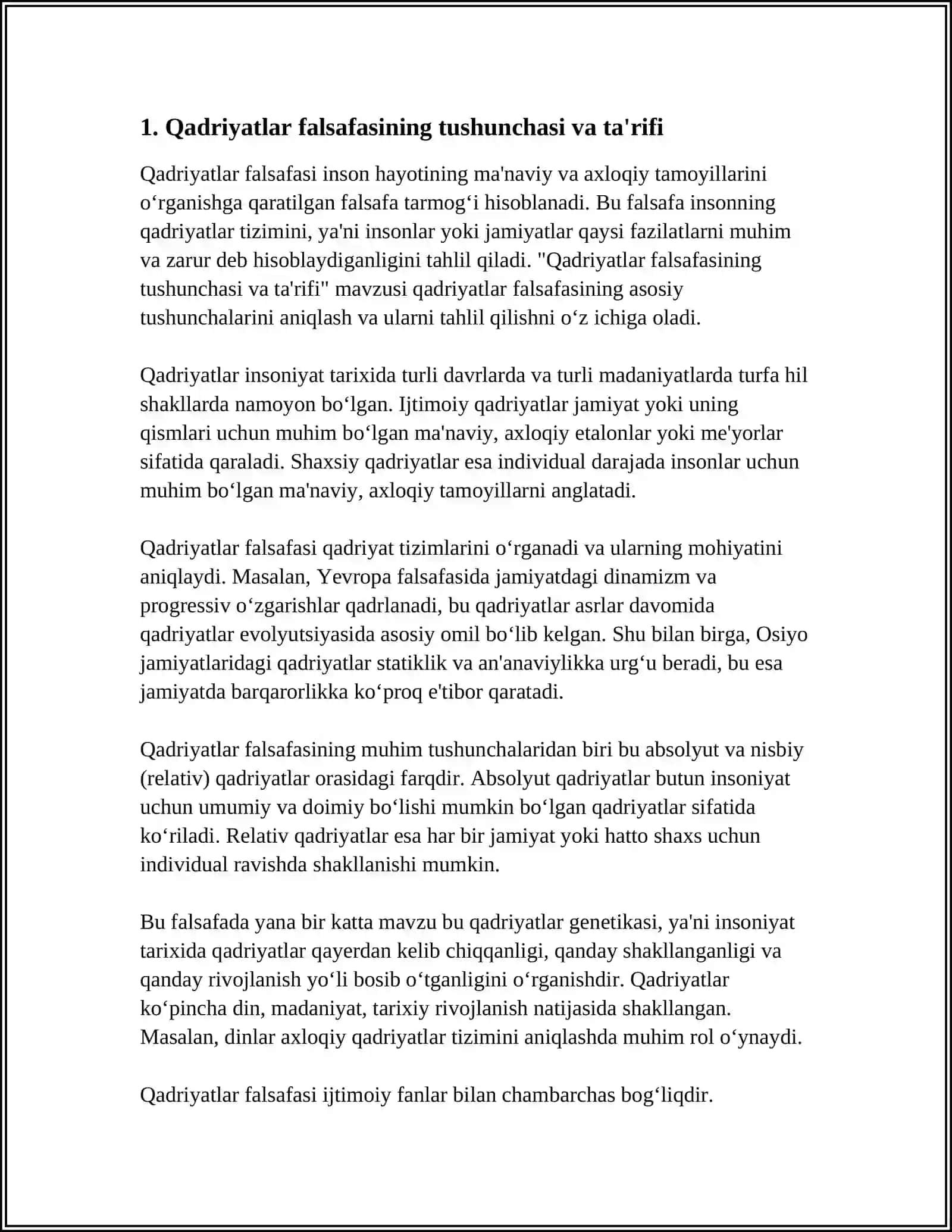 QADRIYATLAR FALSAFASI 3