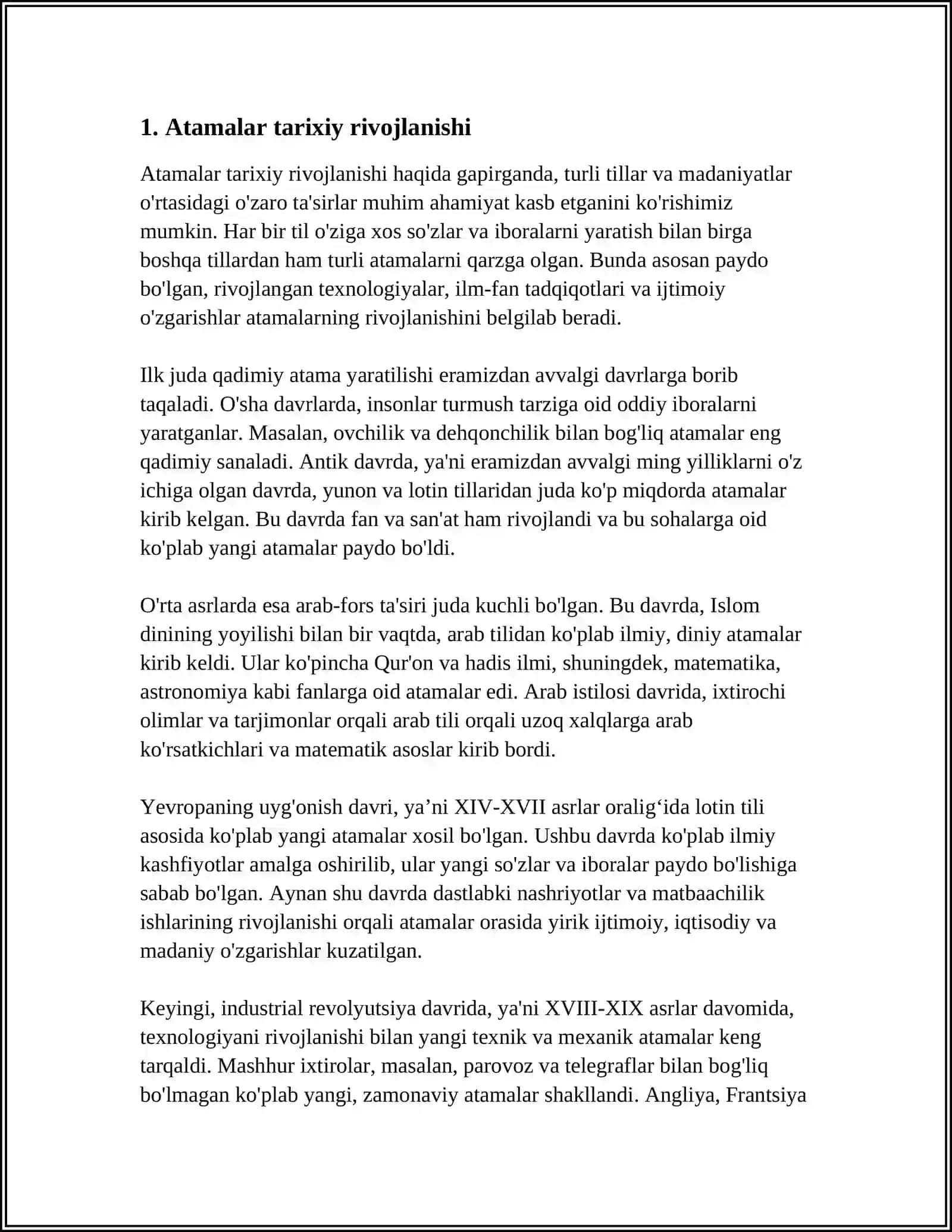 TARIXIY ATAMASHUNOSLIK 3