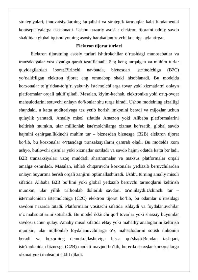 Elektron tijorat tizimlari va elektron raqamli imzo 3