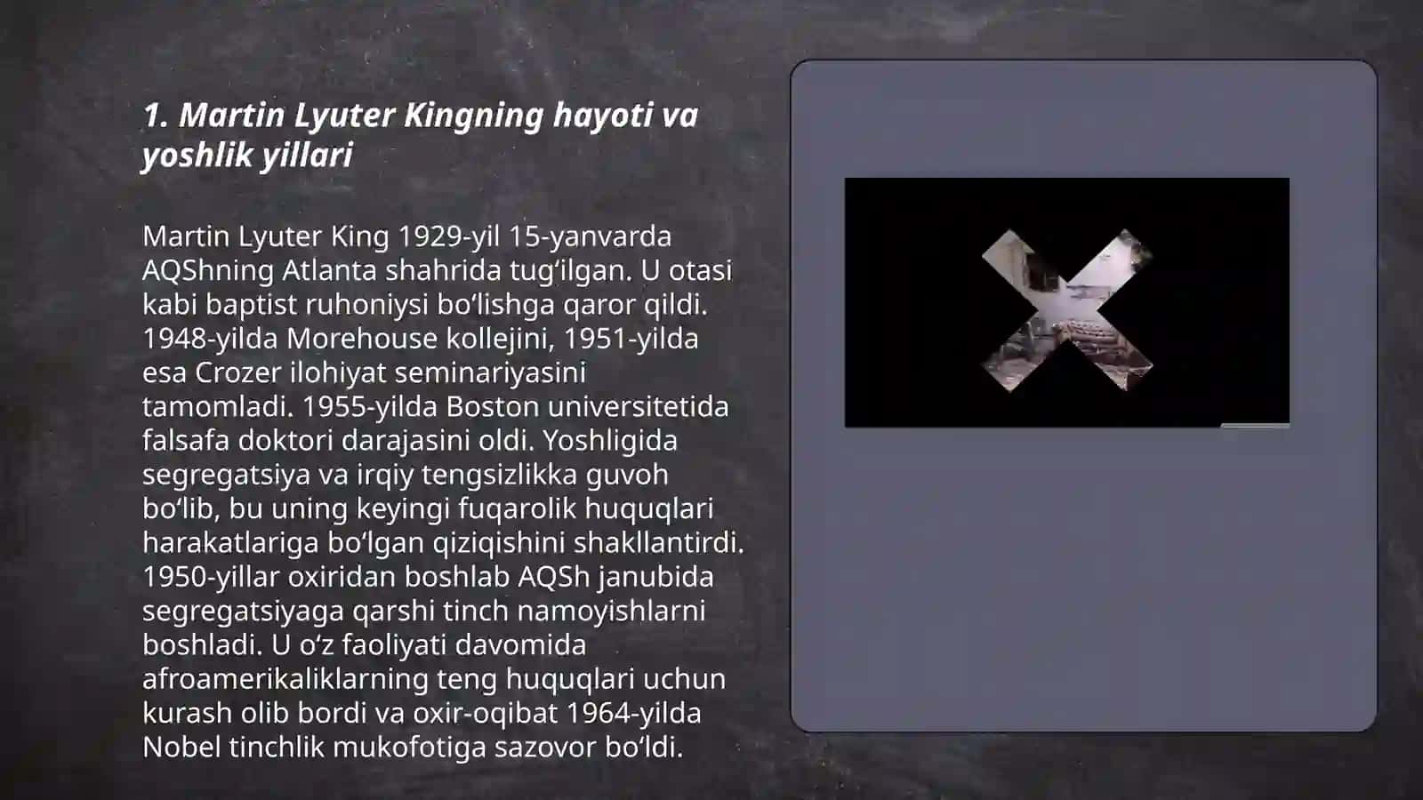 Martin Lyuter King va uning faoliyati 3