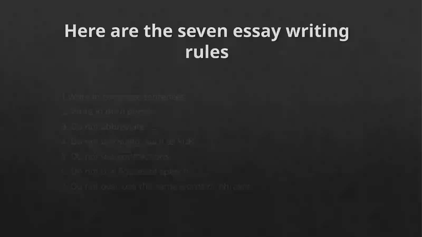 Rules of writing Essay. 10 effective tips of letter writing. Complain letter to Authority 3