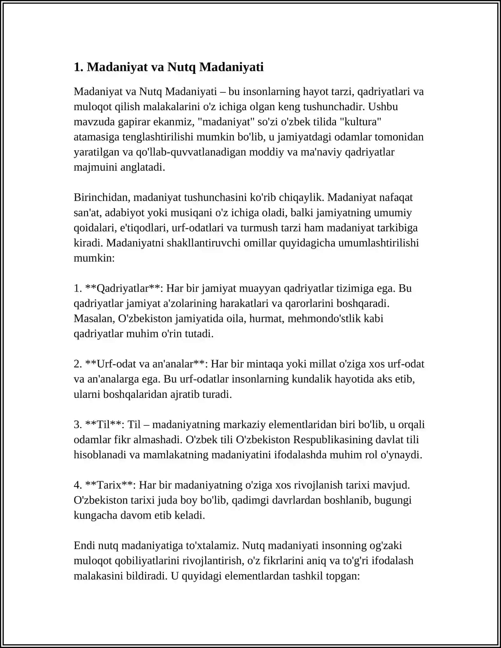 NUTQ MADANIYATI 3