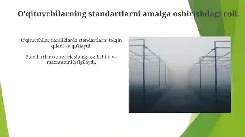 Davlat ta'lim standartlarining tuzilishi va mazmuni 3