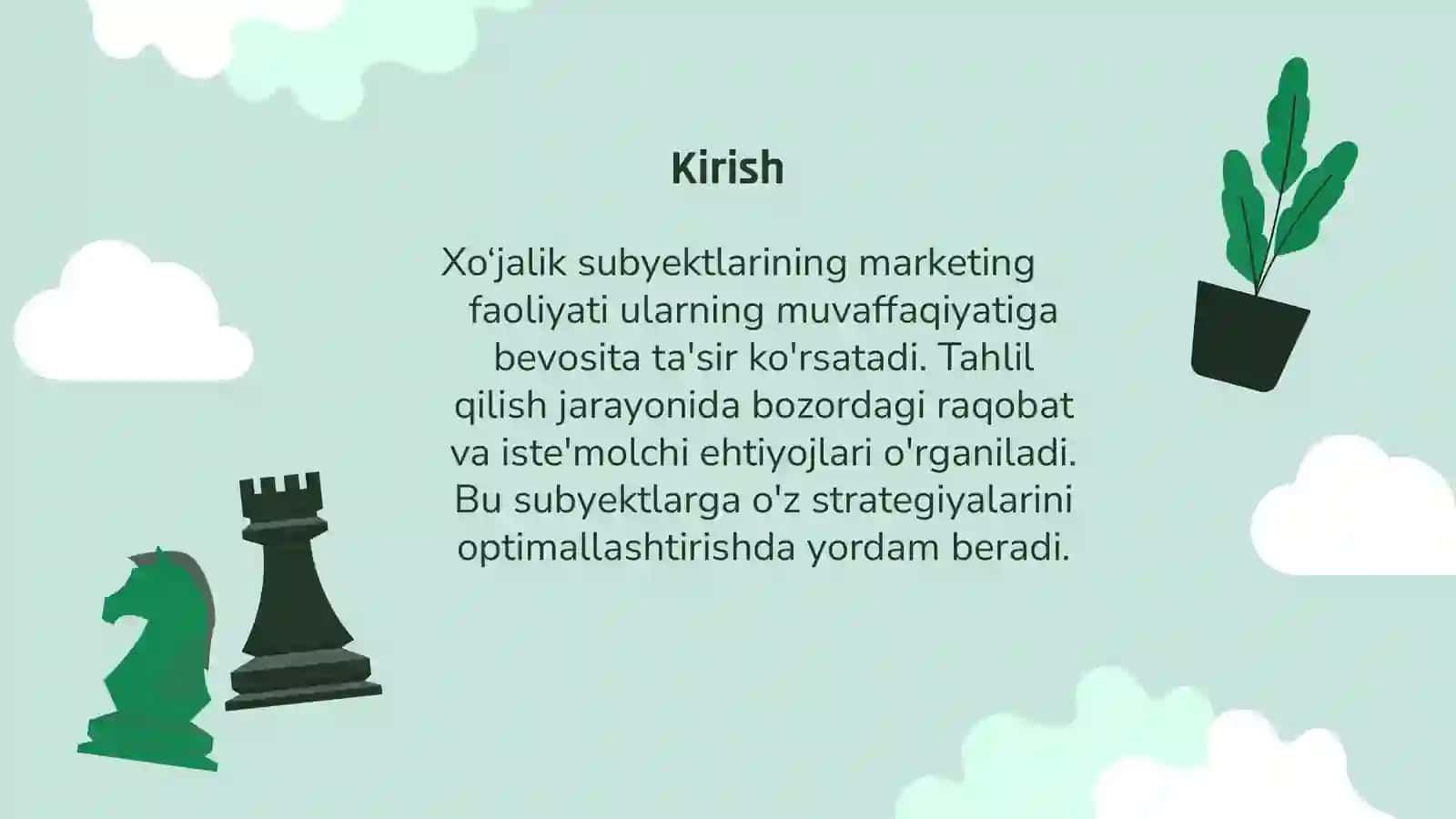 Marketing tahlilini o‘rganamiz 3