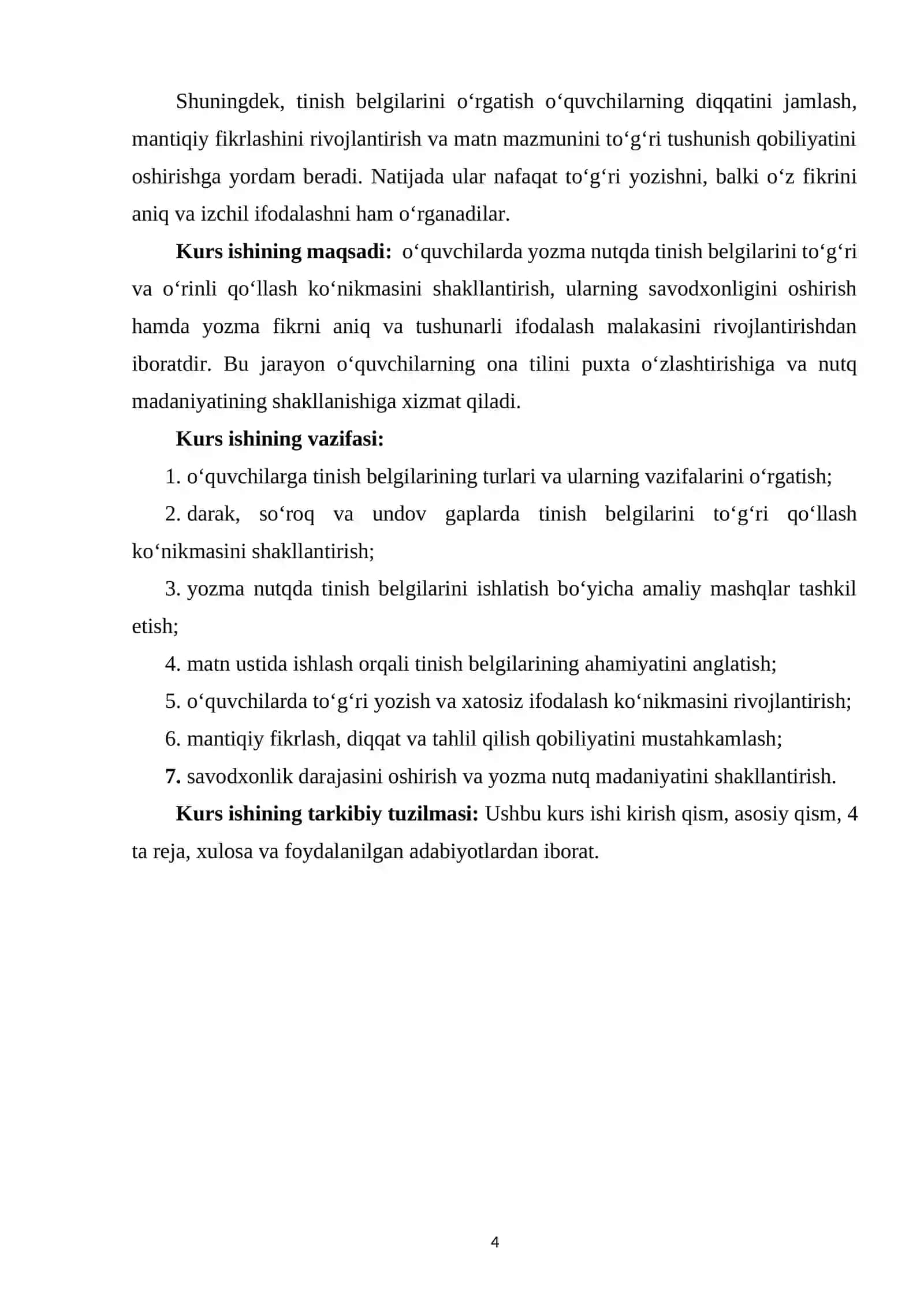 Boshlang‘ich sinflarda tinish belgilarini o‘rgatish metodikasi 3