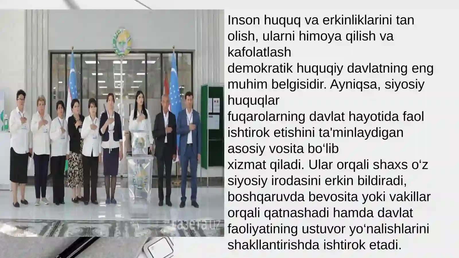 Siyosiy huquqlar 3