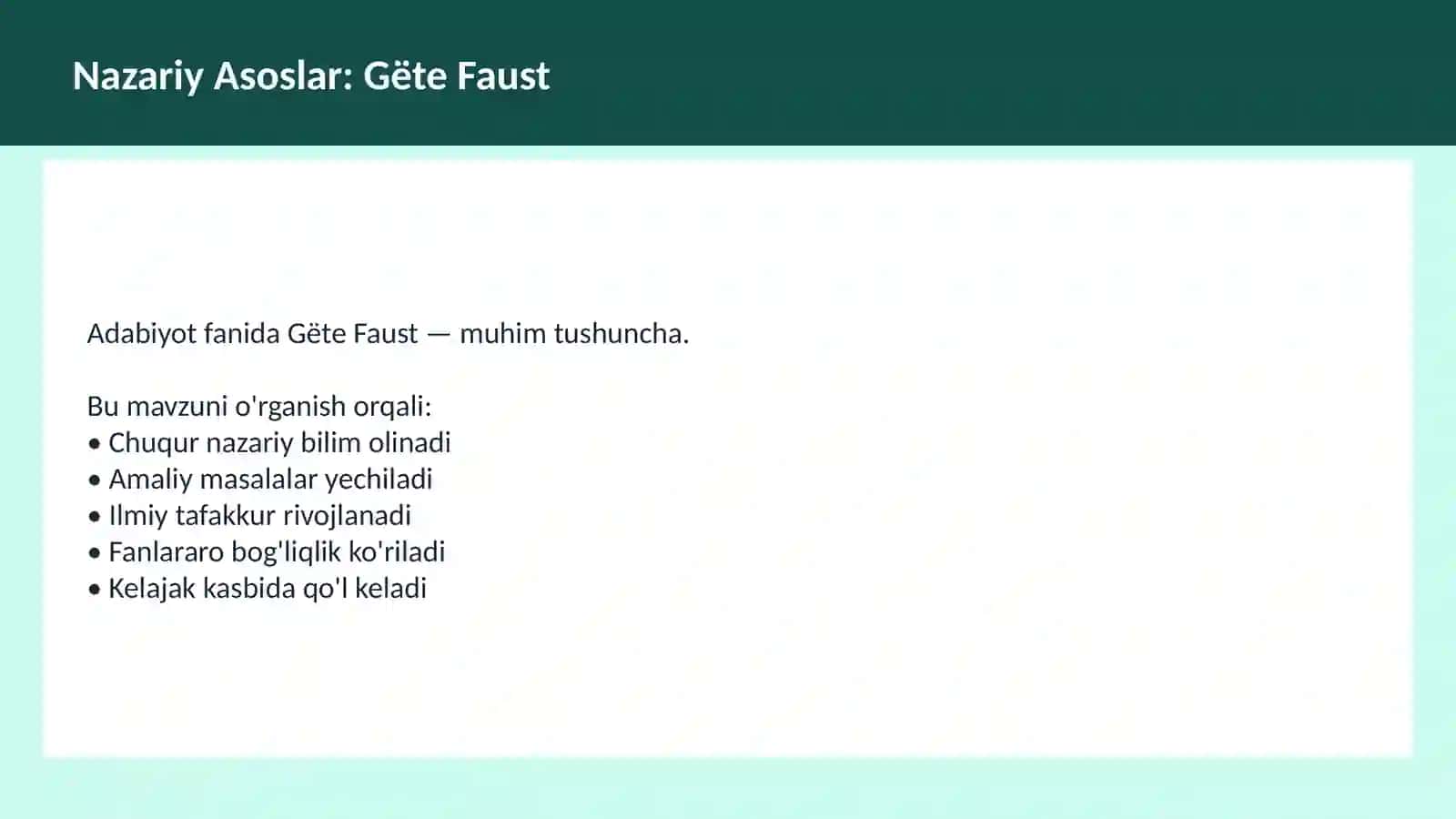 Shekspir O'qituvchilar va talabalar uchun dars ishlanma 3