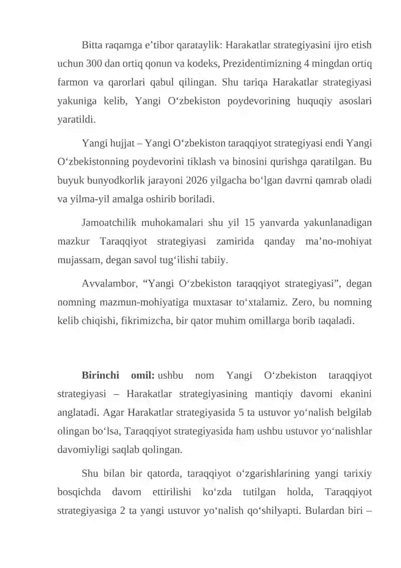 Yangi O‘zbekiston tarraqiyot strategiyasi 3