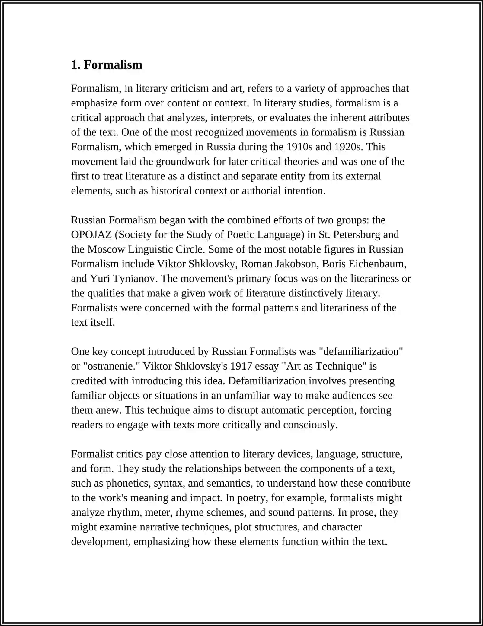 REFERAT Literary Theory 3