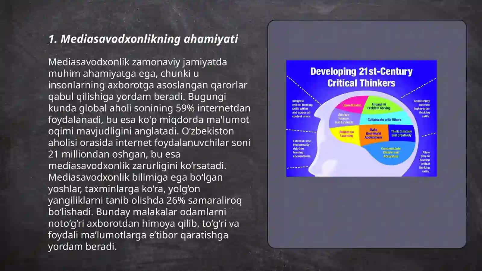 Mediasavodxonlikni rivojlantirish yo'llari 3