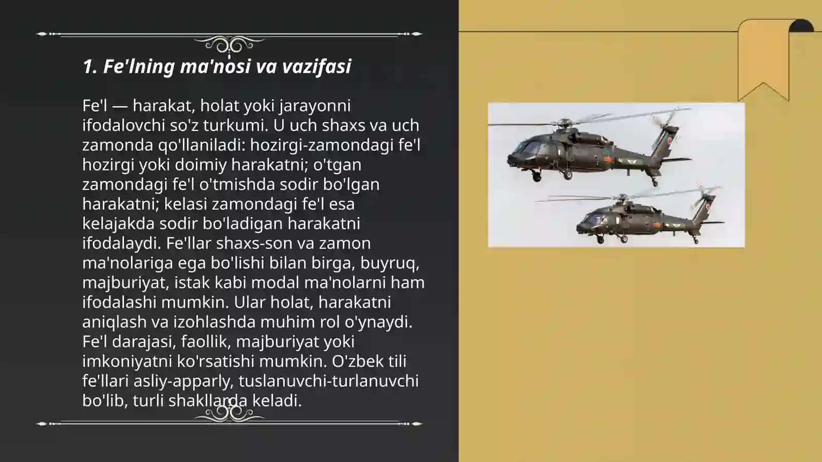 Fe'l so'z turkumi 3