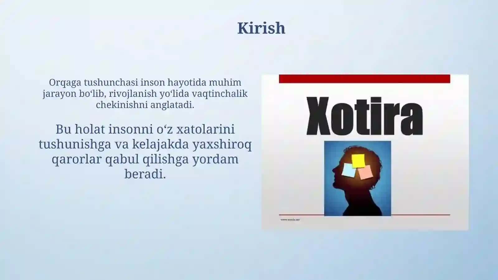 Orqaga tushunchasi 3