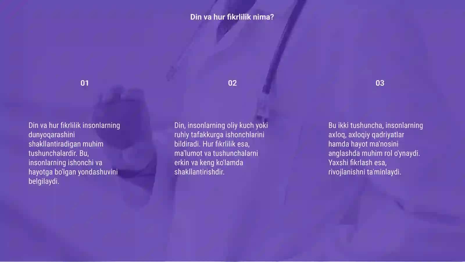 Din va hur fikrlilik 3