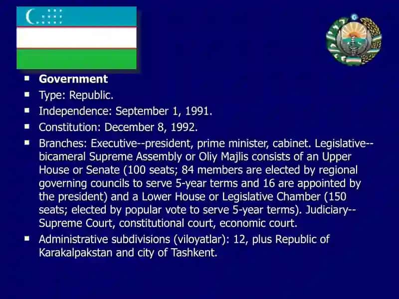 The independence of Uzbekistan 3