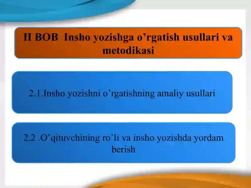 Boshlang’ich sinflarda insho yozishga o’rgatish 3