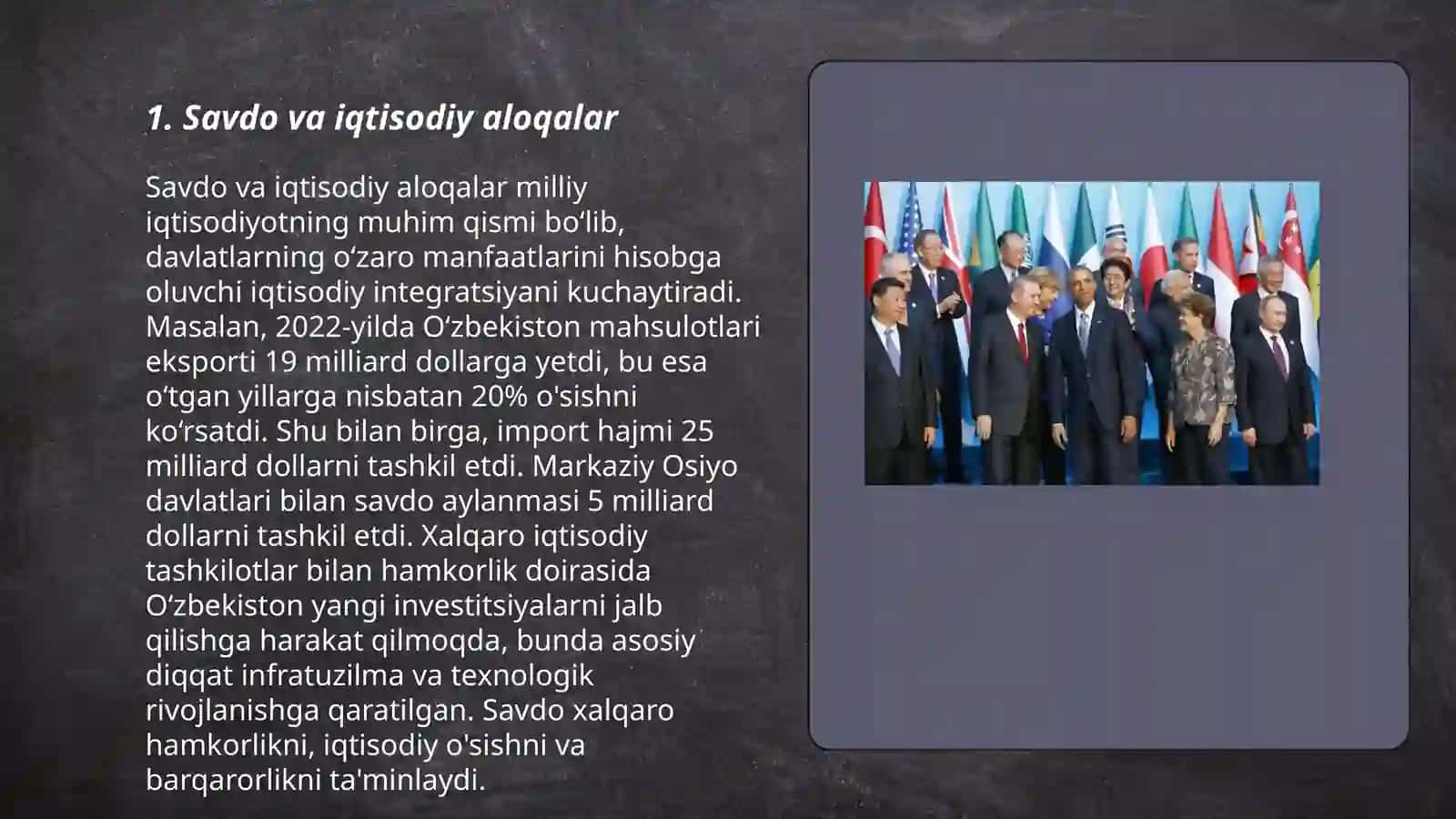 Savdo va iqtisodiy aloqalar 3