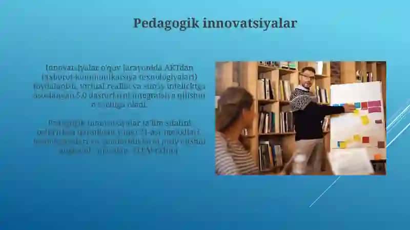 Pedagogik Innovatsiyalar 3