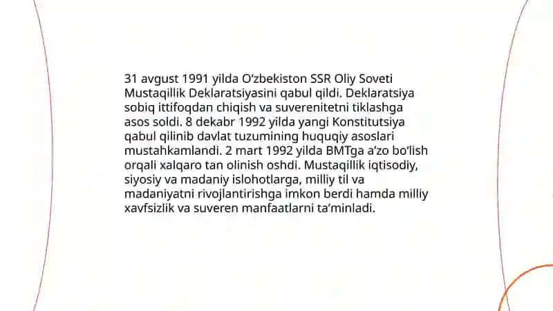 O’ZBEKISTONNING O’ZIGA XOS ISTIQLOL VA TARAQQIYOT YO’LI 3