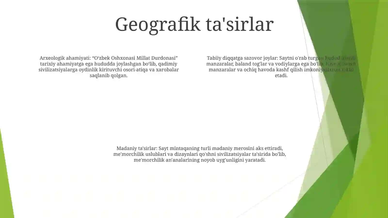 Ózbek Oshxonasi MillatDurdonasi 3