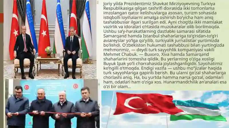 O’zbekiston va Turkiya Xalqaro munosabatlari 3
