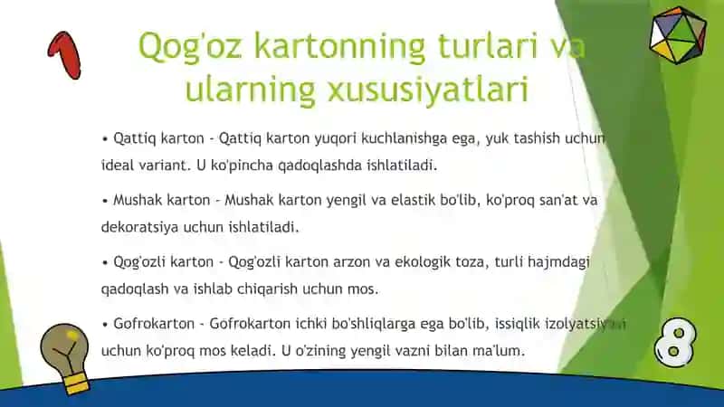 QOG'OZ KARTON AMALIY ISHLAR TASHKIL ETISH METODIKASI 3