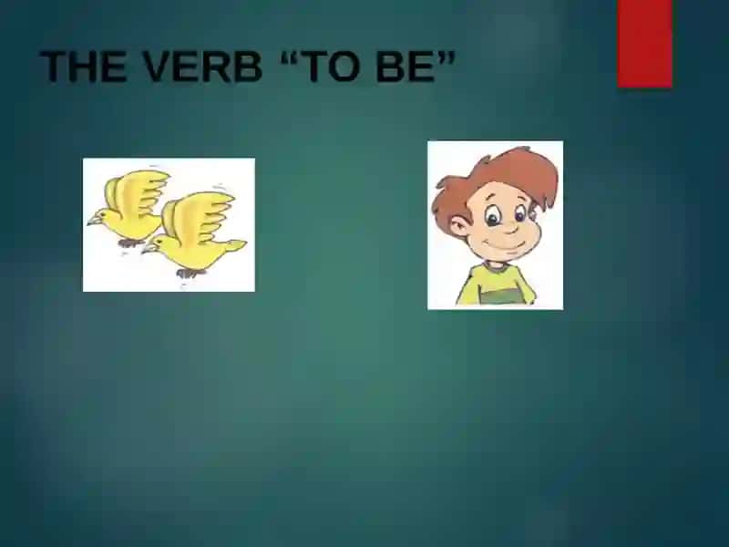 THE VERB "TO BE" 3
