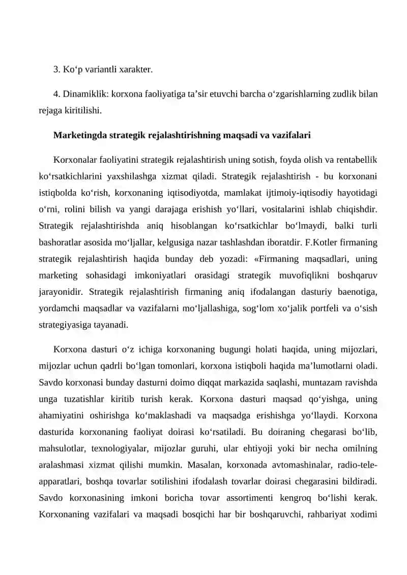 Marketing rejasi 3