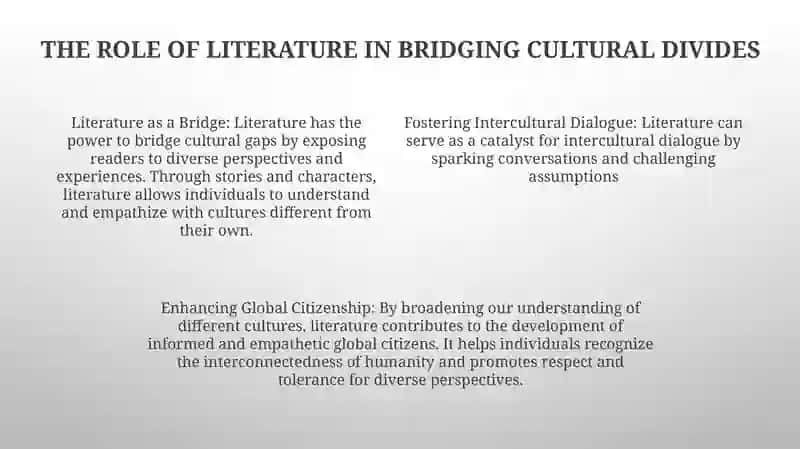The Role Of Literature In The Development Of Intercultural Communication 3