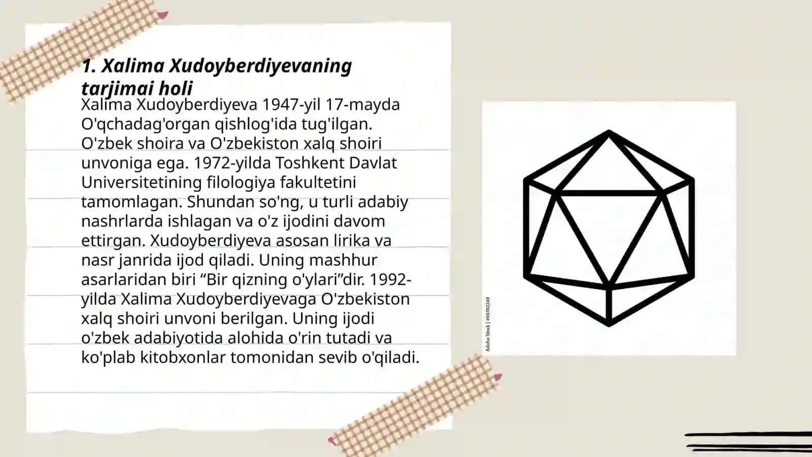 Xalima Xudoyberdiyeva hayoti va ijodi 3