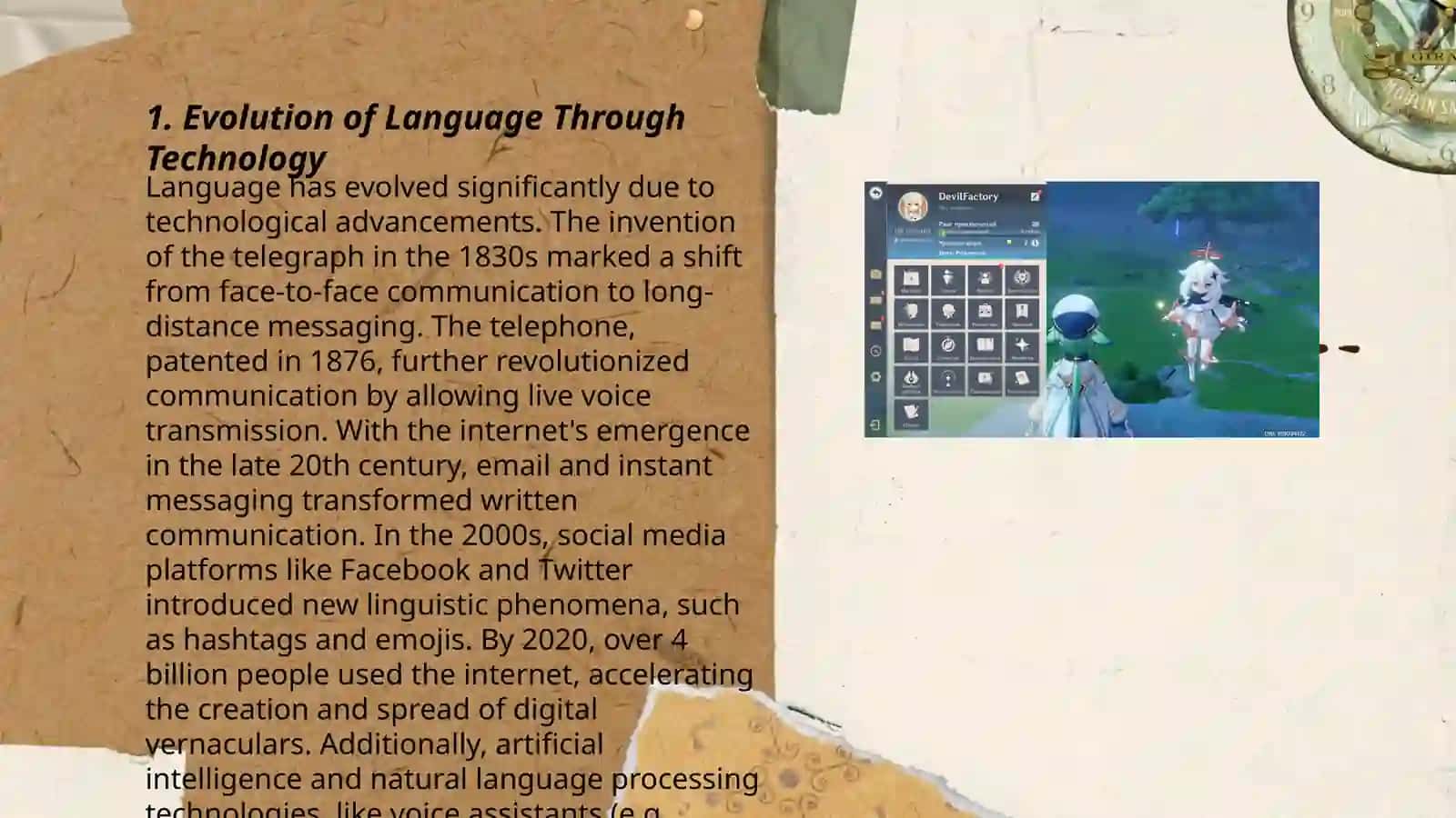 The impact of technology and social media on the creation of new compound words 3